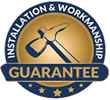 installation & workmanship guarantee